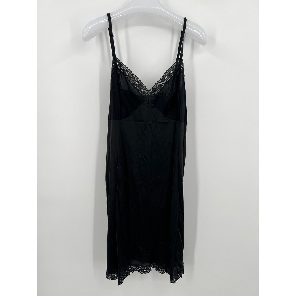 Vintage Vanity Fair‎ Black Nylon Full Slip Size 40 Made in the USA